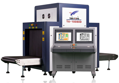 行李檢查X光機，為交通安全保駕護航。